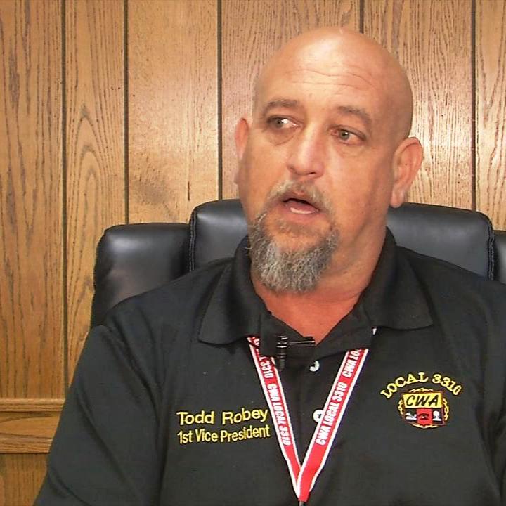 Todd Robey CWA Local 3310